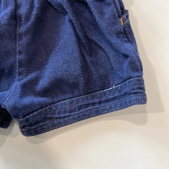 Denim Duds - 2T, denim overall romper, vintage - Picture 5 of 7